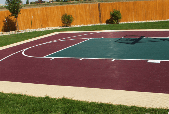 residential basketball sport courts
